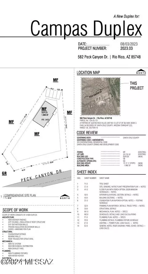 582 Peck Canyon Dr, Rio Rico, AZ 85648