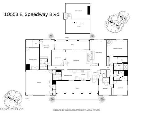 Floorplan - 10553 E Speedway Blvd, Tucson, AZ 85748 photo 1 of 1