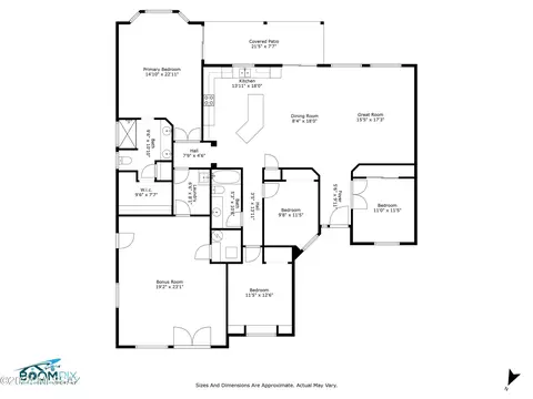Floorplan - 4011 E Appleton Pl, Tucson, AZ 85739 photo 1 of 2