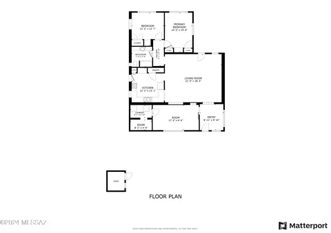 Floorplan - 1807 E Silver St, Tucson, AZ 85719 photo 1 of 1