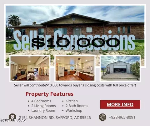 2154 S Shannon Rd, Safford, AZ 85546