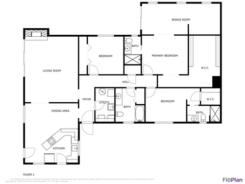 Floorplan - 7002 E 2nd St, Tucson, AZ 85710 photo 1 of 1