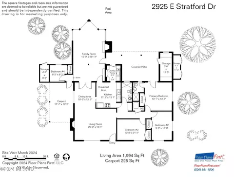 2925 E Stratford Dr, Tucson, AZ 85716