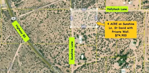 4 Acre On Sunshine Ln, Saint David, AZ 85630