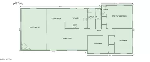 Floorplan - 342 E Smoot Pl, Tucson, AZ 85705 photo 1 of 1