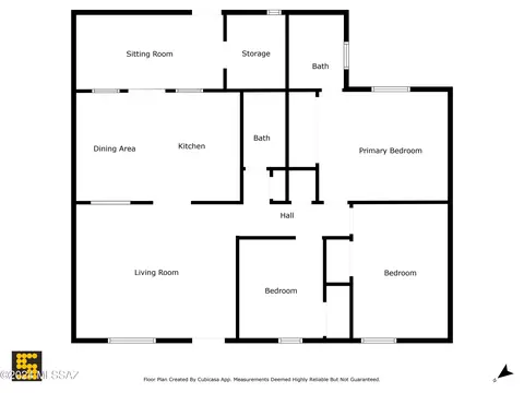 Floorplan - 6579 E Hawk Dr, Tucson, AZ 85730 photo 1 of 1