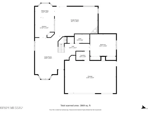 Floorplan - 884 S Eynon Pl, Vail, AZ 85641 photo 1 of 2