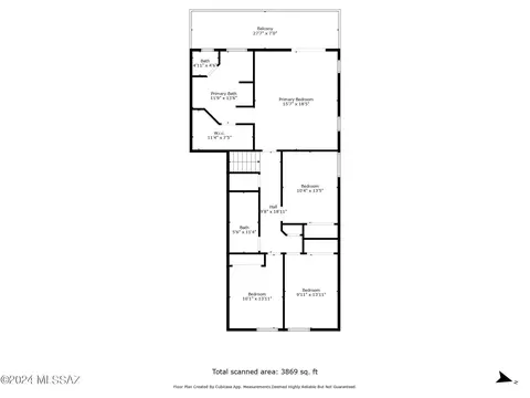 Floorplan - 884 S Eynon Pl, Vail, AZ 85641 photo 2 of 2