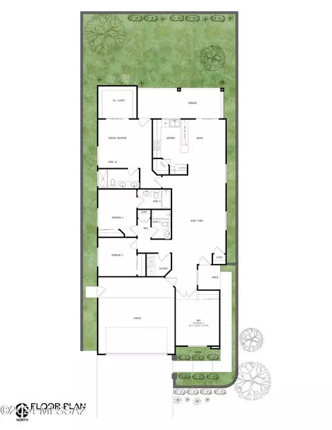Floorplan - 163 E Spring Sky St, Tucson, AZ 85737 photo 2 of 2