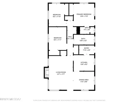 Floorplan - 1441 E Spring St, Tucson, AZ 85719 photo 1 of 1