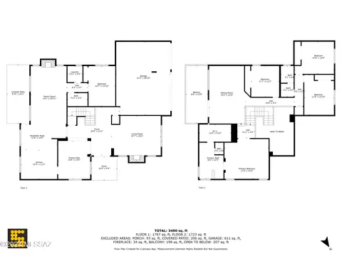 Floorplan - 60870 E Rock Ledge Loop, Saddlebrooke, AZ 85739 photo 1 of 1