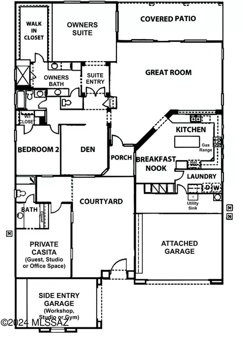 Floorplan - 63330 E Harmony Dr, Tucson, AZ 85739 photo 1 of 1