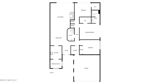 Floorplan - 1621 Va Encanto, Tucson, AZ 85715 photo 1 of 1