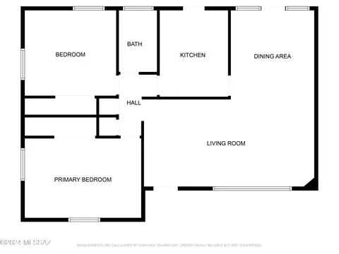 Floorplan - 3444 E Fairmount St, Tucson, AZ 85716 photo 1 of 1
