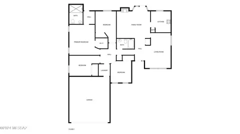 Floorplan - 5310 W Eaglestone Loop, Tucson, AZ 85742 photo 1 of 1