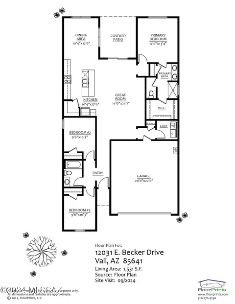 12031 E Becker Dr, Vail, AZ 85641 photo 2