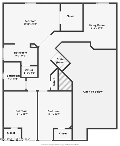 Floorplan - 7648 S Lions Spring Way, Tucson, AZ 85747 photo 2 of 2