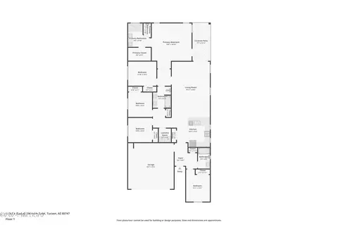 Floorplan - 11303 E Squash Blossom Loop, Tucson, AZ 85747 photo 1 of 1