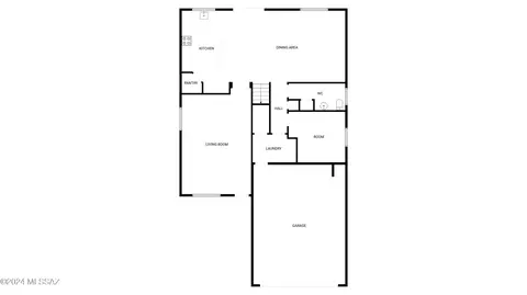 Floorplan - 9283 E Bronze Hill Dr, Vail, AZ 85641 photo 2 of 2