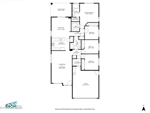 Floorplan - 7151 E Alderberry St, Tucson, AZ 85756 photo 1 of 1
