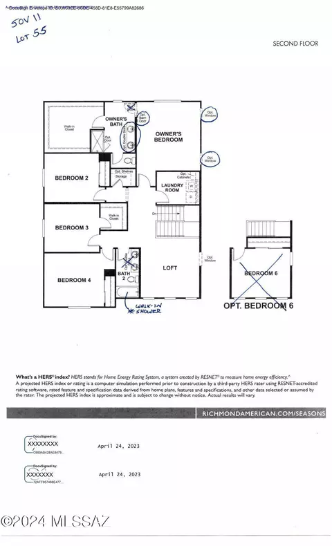 Floorplan - 11784 E Arabelle Dr, Vail, AZ 85641 photo 2 of 2