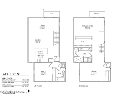 Floorplan - 3613 E 3rd St, Tucson, AZ 85716 photo 1 of 1