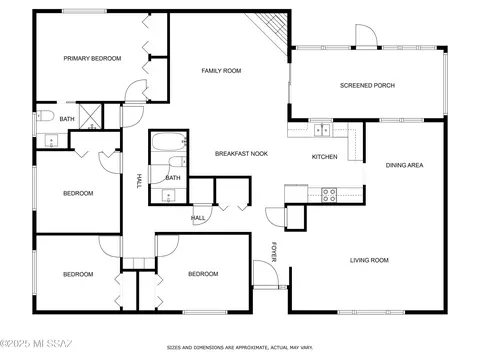 Floorplan - 662 E Macon Dr, Vail, AZ 85641 photo 2 of 4