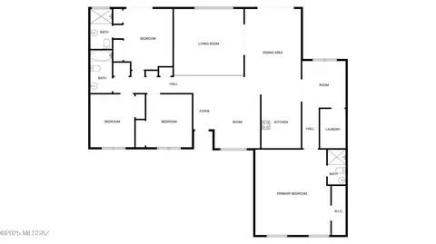 Floorplan - 8952 E 39th St, Tucson, AZ 85730 photo 1 of 1