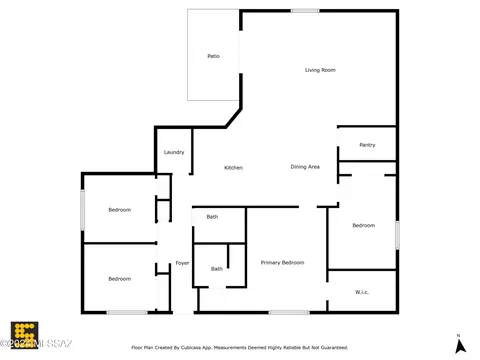 Floorplan - 8161 E Beverly St, Tucson, AZ 85710 photo 1 of 1