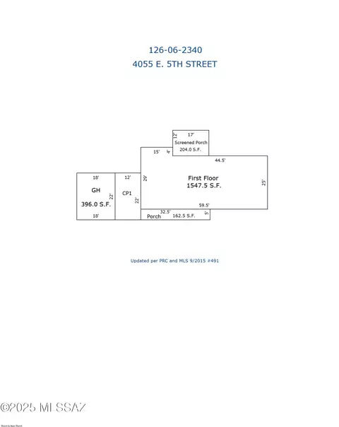 Floorplan - 4055 E 5th St, Tucson, AZ 85711 photo 1 of 1