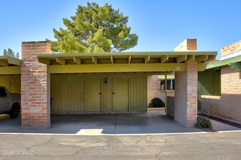 Exterior - 35 E Pastime Rd, Tucson, AZ 85705 photo 9 of 12