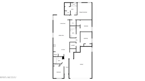 Floorplan - 12128 E Becker Dr, Vail, AZ 85641 photo 1 of 1