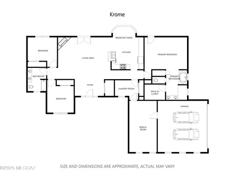 Floorplan - 3101 E Cardenas Dr, Vail, AZ 85641 photo 1 of 1