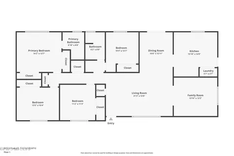 Floorplan - 4933 E Copper St, Tucson, AZ 85712 photo 1 of 2