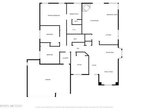 Floorplan - 9331 E Montea Pl, Tucson, AZ 85747 photo 2 of 2