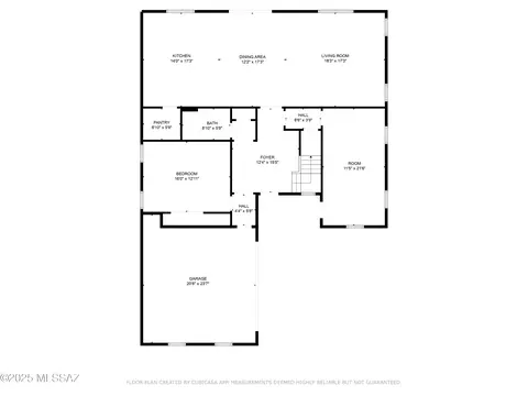 Floorplan - 741 S Desert Haven Rd, Vail, AZ 85641 photo 3 of 4