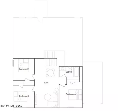 Floorplan - 12807 E Daisy Moore Pl, Vail, AZ 85641 photo 2 of 2