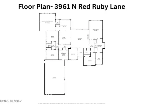 Floorplan - 3961 N Red Ruby Ln, Tucson, AZ 85749 photo 1 of 1