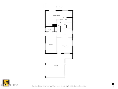 Floorplan - 1818 E Mitchell St, Tucson, AZ 85719 photo 1 of 1