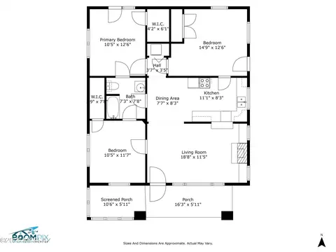 Floorplan - 1325 E 8th St, Tucson, AZ 85719 photo 1 of 2