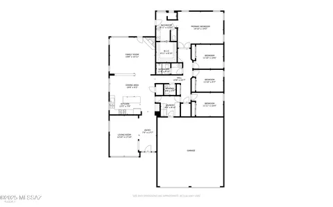 Floorplan - 60850 Eagle Mountain Dr, Tucson, AZ 85739 photo 1 of 2