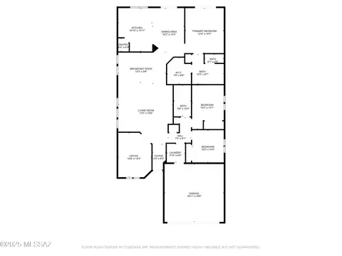Floorplan - 178 E Sycamore View Rd, Vail, AZ 85641 photo 1 of 1
