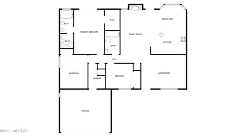 Floorplan - 9624 E Azuma Way, Tucson, AZ 85747 photo 1 of 1