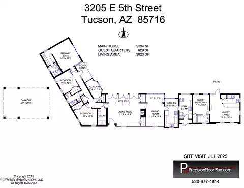 Floorplan - 3205 E 5th St, Tucson, AZ 85716 photo 1 of 2