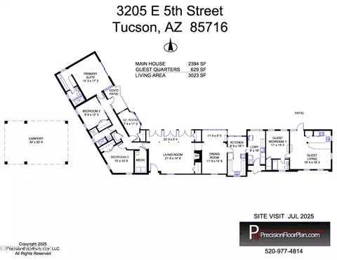 Floorplan - 3205 E 5th St, Tucson, AZ 85716 photo 2 of 2