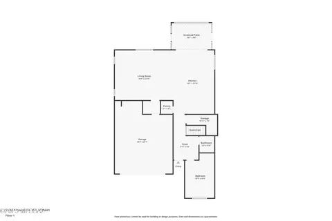 Floorplan - 12100 E Ryscott Cir, Vail, AZ 85641 photo 2 of 2