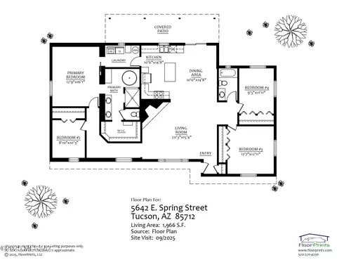 Floorplan - 5642 E Spring St, Tucson, AZ 85712 photo 1 of 1