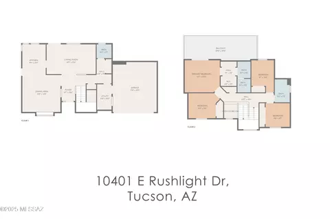 Floorplan - 10401 E Rushlight Dr, Tucson, AZ 85748 photo 1 of 1
