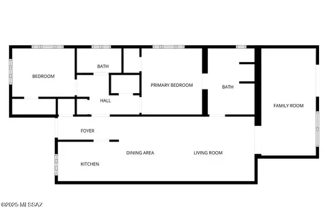 Floorplan - 4741-4745 E 2nd St, Tucson, AZ 85711 photo 1 of 1