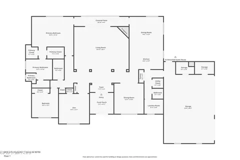 Floorplan - 6020 E Territory Ave, Tucson, AZ 85750 photo 2 of 2